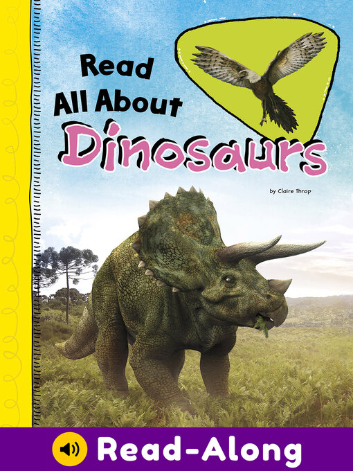 Cover image for Read All About Dinosaurs